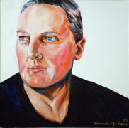 Portrait of Paul - acrylic on canvas